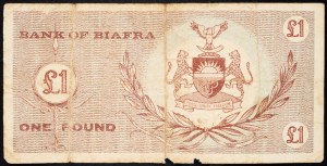 Biafra, 1 sterlina 1967