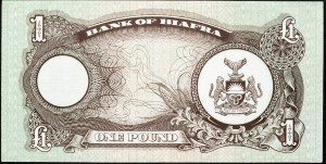 Biafra, 1 sterlina 1968-1969