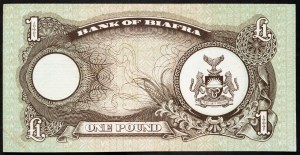 Biafra, 1 Pfund 1968-1969