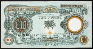 Biafra, 10 Pfund 1968-1969