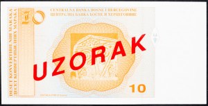 Bosnien und Herzegowina, 10 Marka 1998