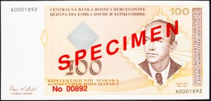 Bosnien und Herzegowina, 100 Marka 1998