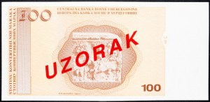 Bosnia and Herzegovina, 100 Marka 1998