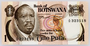 Botswana, 1 pula 1976-1979