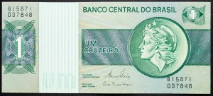 Brazil, 1 Cruzeiro 1980
