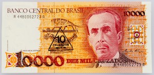 Brazylia, 10 Cruzados Novos 1990