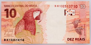 Brazylia, 10 Reais 2012-2014