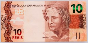 Brazília, 10 reaisov 2012-2014