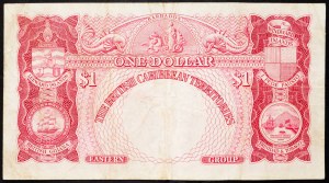 Brytyjskie Indie Zachodnie, 1 dolar 1956 r.