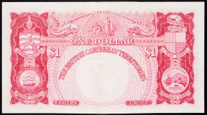 British West Indies, 1 Dollar 1961