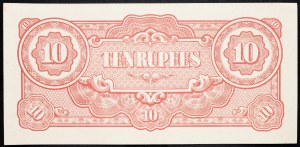 Burma, 10 Rupees 1942-1944