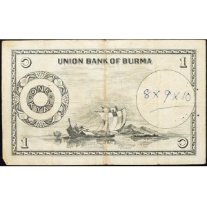 Burma, 1 Kyat 1953