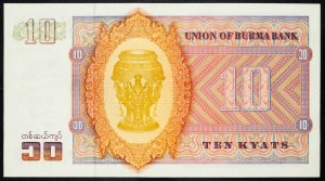 Birma, 10 Kyats 1973