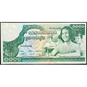 Cambodge, 1000 Riels 1972-1973
