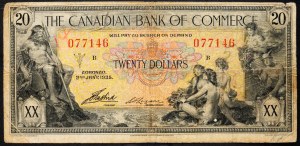 Canada, 20 dollari 1935
