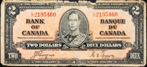 Kanada, 2 Dollars 1937