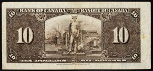 Canada, 10 dollari 1937