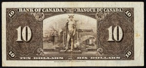 Kanada, 10 dolarów 1937