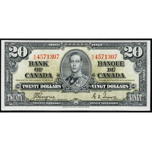 Canada, 20 Dollars 1937