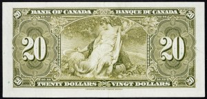 Canada, 20 dollari 1937