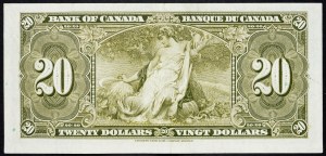 Kanada, 20 dolárov 1937