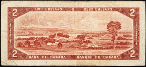 Kanada, 2 dolárov 1954