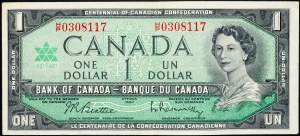 Kanada, 1 Dollar 1967