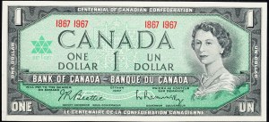 Kanada, 1 dolár 1967