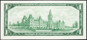Canada, 1 dollaro 1967