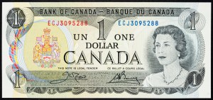 Kanada, 1 dolár 1973