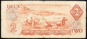 Kanada, 2 dolarů 1974