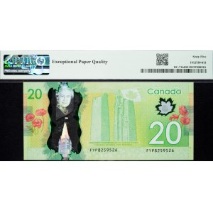Canada, 20 Dollars 2012