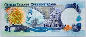Kajmanské ostrovy, 1 dolar 1996