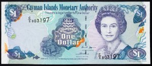 Kajmanské ostrovy, 1 dolár 2006