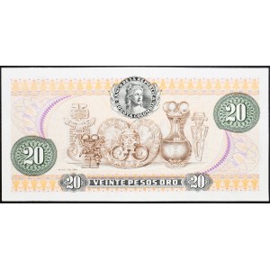 Colombia, 20 Pesos Oro 1982