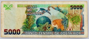 Costa Rica, 5000 Colones 2004