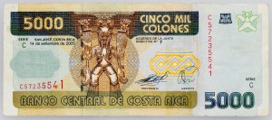 Costa Rica, 5000 Colones 2005