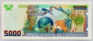 Kostarika, 5000 Colones 2005