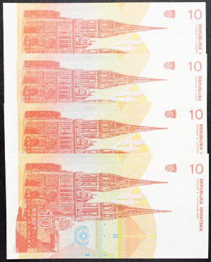 Croatie, 10 Dinara 1991