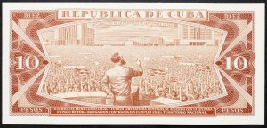 Cuba, 10 Pesos 1964