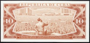 Kuba, 10 pesos 1964