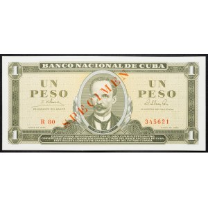 Cuba, 1 Peso 1965