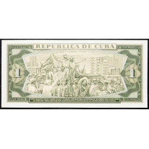 Cuba, 1 Peso 1965