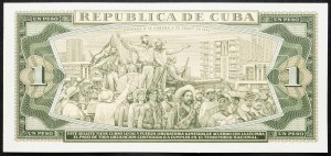 Kuba, 1 peso 1965