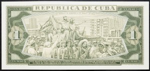 Kuba, 1 peso 1966