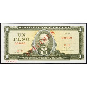 Cuba, 1 Peso 1967