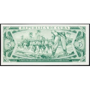 Cuba, 5 Pesos 1967