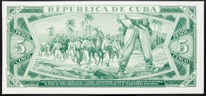 Cuba, 5 Pesos 1967
