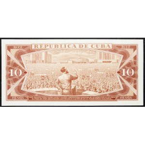 Cuba, 10 Pesos 1968