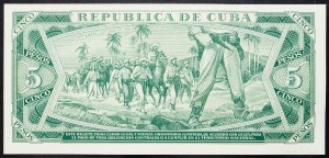 Kuba, 5 Pesos 1968